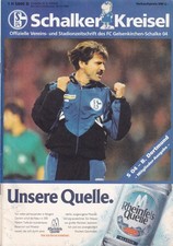 Schalke vs. Borussia Dortmund Derby Programm 28.10.1995 Kreisel Magazin Sammler