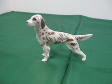 Porzellan Figur Hund Jagdhund