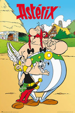 ASTERIX und OBELIX mit Idefix - Gallier 61x91 Poster Plakat Bild NEU