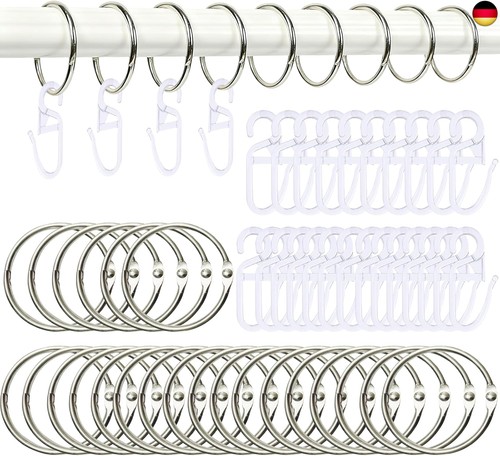 30er pack gardinenringe 32 - gardinenringe,