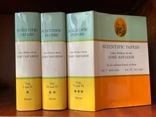 Scientific Papers in six volumes bound as three. Text in Englisch. Scientific Pa