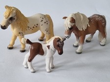Schleich Falabella Set / 13759 13688 13687 / Wallach, Stute, Fohlen (B2)