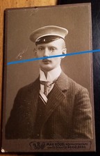 Burschenschaft Vineta Heidelberg - WS 1909/10 Ludwig Burckhardt / CDV Studentika