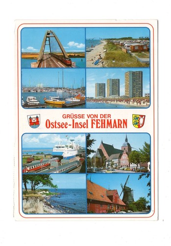 Ansichtskarte ostsee insel - ak, ostsee-insel