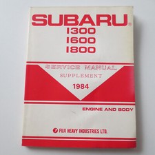 Subaru Werkstatthandbuch 1300