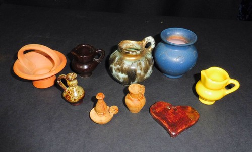 Krüge und vase korb - und, vase,