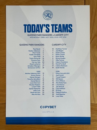 Queens park rangers saison - park,