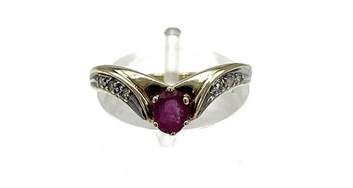 585 14kt gold ring - 14kt,