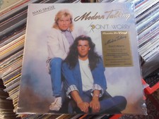 MODERN TALKING 12"MAXI: DON'T WORRY (LTD EDT BLUE WHITE BLACK VINYL 1000COPIES)