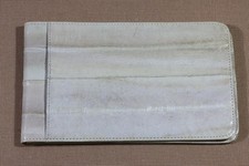 Scheckmappe Scheckheft Scheckhülle Conger Aalleder natur - AVS7041 EC6