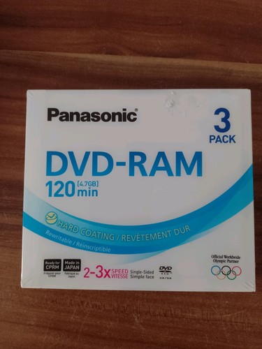 3er panasonic dvd ram - 3er-panasonic, 120