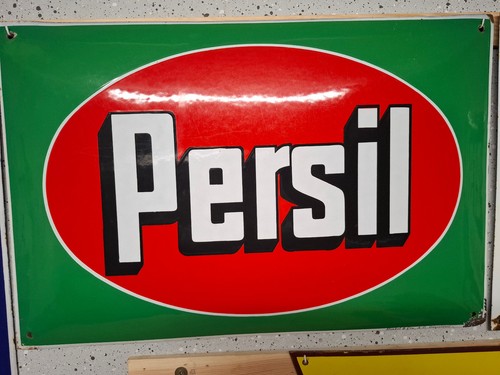 Emailschild persil schönes - emailschild,