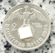 2 Reichsmark 1939 J Hindenburg