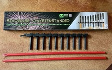 Blackboxx Feuerwerk Raketenständer Starbase 10 Raketenabschussrampe