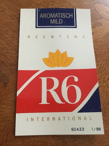 Reemtsma zigaretten - r,