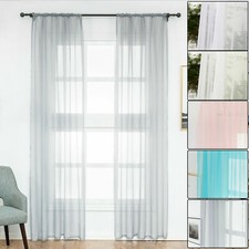 2 x Gardinen transparent