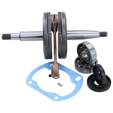 Kurbelwelle 14mm Set SKF Lager