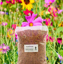 Blumenwiese Wildblumen und Kräuterwiese – 500 g Frische Züchtersaat für 50 m²