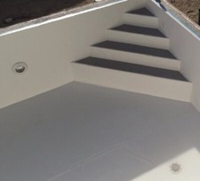 Ecktreppe 4 Stufen Treppe