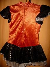 Kostüm Eiskunstlauf Kleid Rollkunstlaufkleid Kürkleid Show Glitzer Anzug ca4-7J.