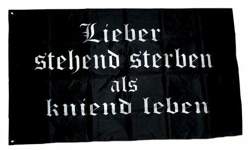 Flagge fahne lieber stehend - fahne,
