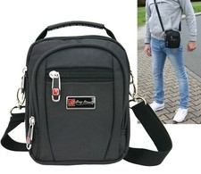 Herren Tasche Schultertasche klein praktisch Umhängetasche Gürteltasche Qualität
