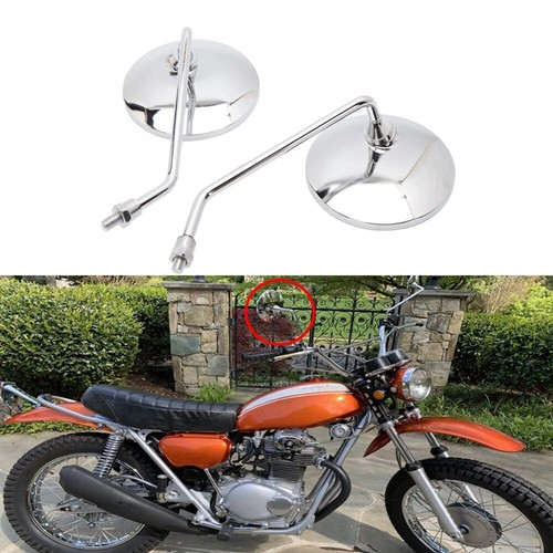 Round motorrad rückspiegel - round,