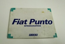 Fiat Punto    Handbuch Betriebsanleitung  Bordbuch 1996