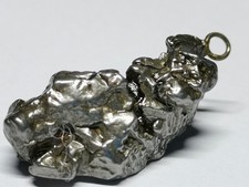 Eisenmeteorit Großer Kettenanhänger, Campo del Cielo, 4,5 Mrd Jahre alt. # EM4