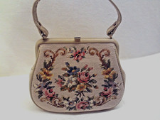 Handtasche Gobelin stickerei