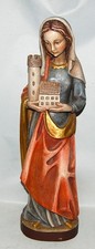 Holzfigur, St. Sankt Barbara