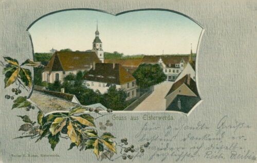 Ansichtskarte elsterwerda 1903 - ansichtskarte,