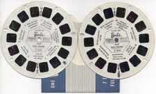 View-Master 3D Bildscheiben Nr. B 5001 & 5003: Barbie auf Weltreise