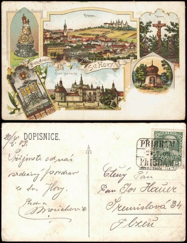 Litho pribram freiberg - pribram, in