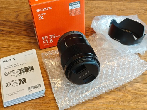 Sony 35mm objektiv - fe,