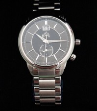 B & L Uhr,40mm,5ATM,Dualtimer,Ronda, Swiss Made,Ovp,Saphirglas