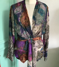 Etro Seidenbluse Chiffon, Gr