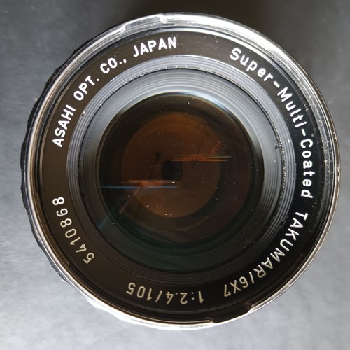 Pentax 6x7 takumar 4 105 - takumar, 1:2,4/105