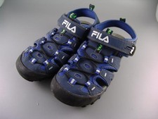 ▀▄▀▄▀ Fila - Riemensandalette Pantoletten Sandalen - Gr. 37 - blau ▀▄▀▄▀"8
