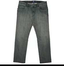 WALBUSCH Sportsline Herren Stretch Jeans Hose straight Leg Gr 52 XL W36 L28 grau