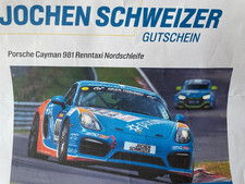 Jochen Schweizer Gutschein, Porsche Cayman 981 Renntaxi Nordschleife