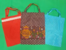 3 Stück DDR-Beutel Einkaufsbeutel Dederonbeutel