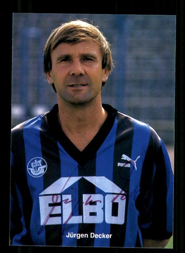 Jürgen decker autogrammkarte - jürgen,