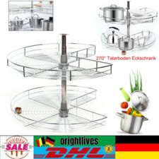 Topfkarussell Küchenschrank 270° Talarboden Eckschrank Drehboden Karussellbode