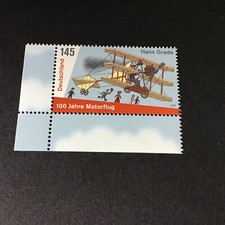 Mi.Nr. 2698 - Hans Grade : Motorflug in Deutschland  - postfrisch - Ecke UL