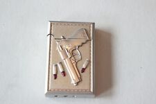 cooles Feuerzeug mit Pistolen Design Mafia Sturmfeuerzeug