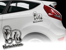 Aufkleber Old English Sheepdog