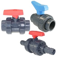 PVC Kugelhahn 2 Wege 16 -