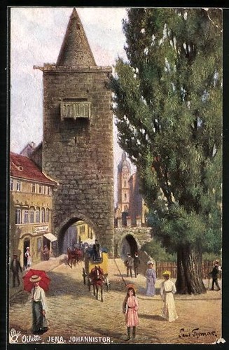 Ansichtskarte jena - ansichtskarte,