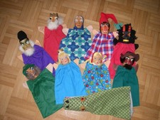 Lotte Sievers Hahn Handpuppen Kasperpuppen Kasperlepuppen Handspielpuppen
